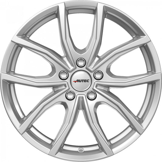 Autec Typ VN - Vidron brillantsilber 7x18 ET43 - LK5/112 ML57.1