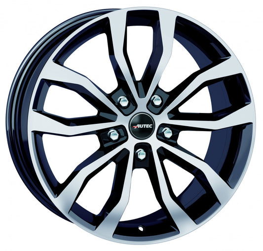Autec Typ U - Uteca schwarz poliert 9x20 ET42 - LK5/112 ML57.1
