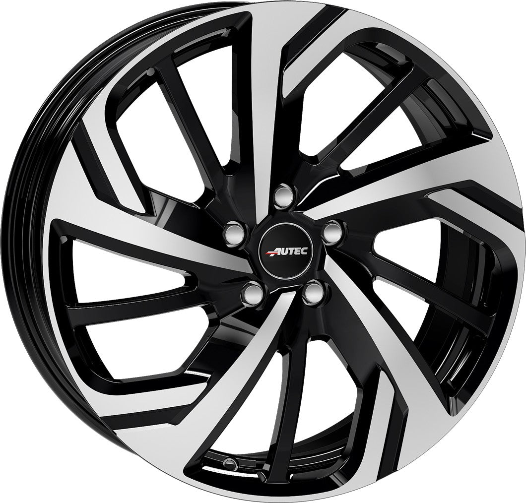 Autec Typ RX - Rixon schwarz poliert 8x19 ET27 - LK5/112 ML66.6
