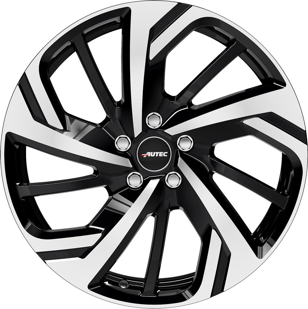 Autec Typ RX - Rixon schwarz poliert 8x19 ET27 - LK5/112 ML66.6