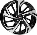 Autec Typ RX - Rixon schwarz poliert Alufelge 7x18 Zoll ET45 LK 5x114.3 ML67.1