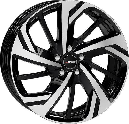 Autec Typ RX - Rixon schwarz poliert 8.5x18 ET40 - LK5/112 ML66.6