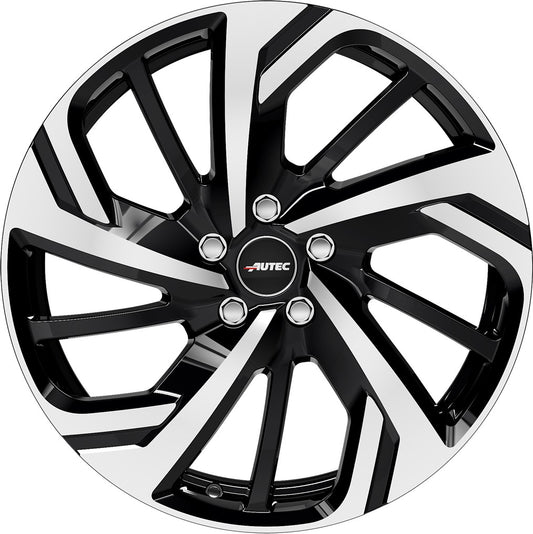 Autec Typ RX - Rixon schwarz poliert 8.5x18 ET40 - LK5/112 ML66.6