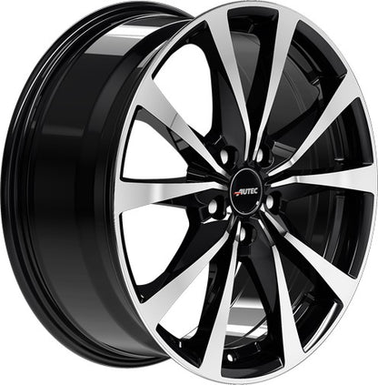 Autec Typ BX - Brixen schwarz poliert 8x19 ET45 - LK5/112 ML57.1