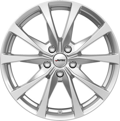 Autec Typ BX - Brixen brillantsilber Alufelge 7x18 Zoll ET45 LK 5x114.3 ML67.1 – Bild 2
