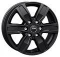 Autec Typ Q - Quantro 6-Loch schwarz matt Alufelge 7x17 Zoll ET45 LK 6x120 ML74.6