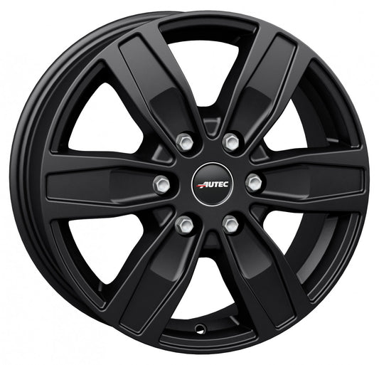 Autec Typ Q - Quantro 6-Loch schwarz matt 7x17 ET45 - LK6/120 ML74.6