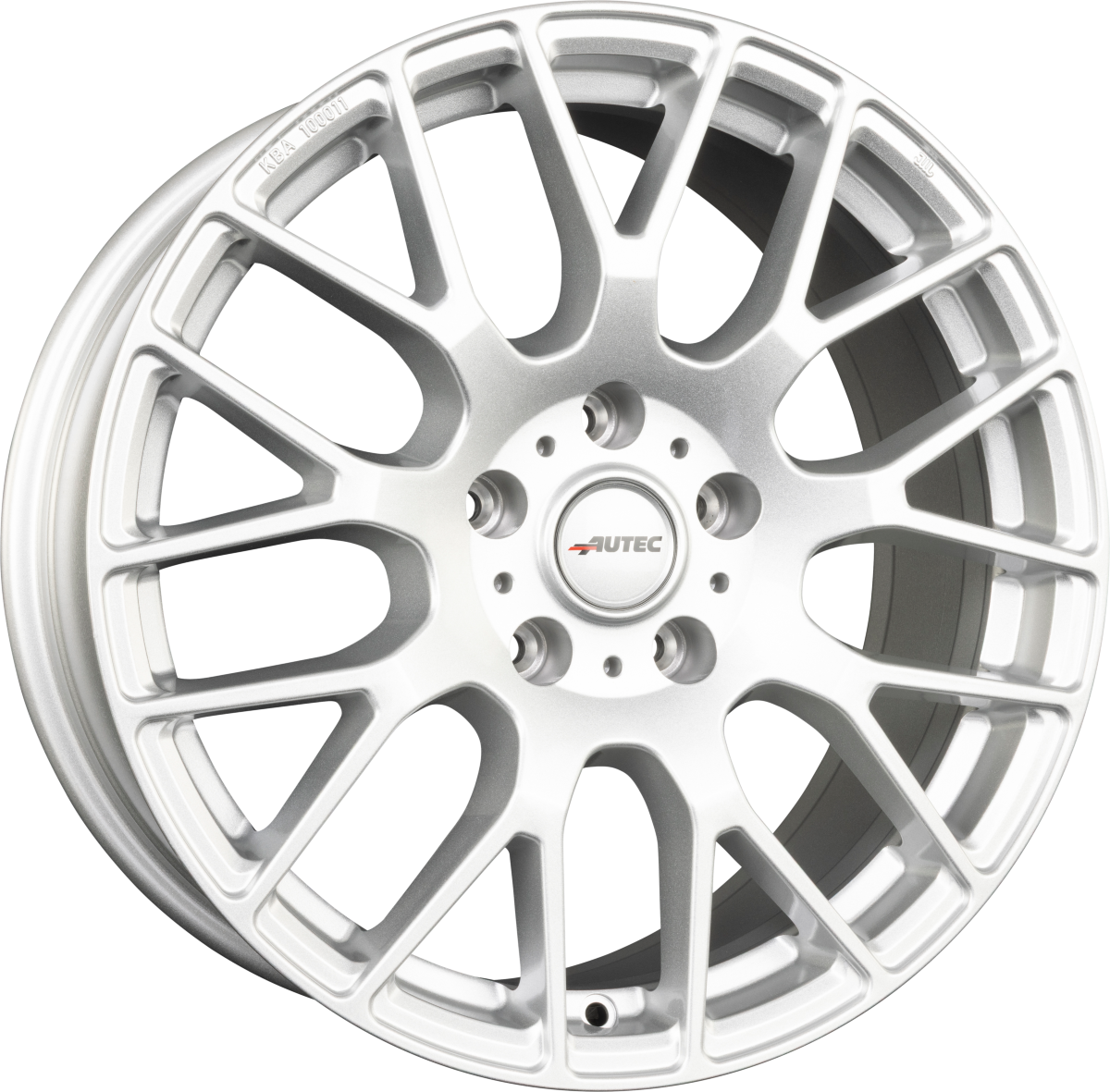 Autec Typ NH - Nimah brillantsilber Alufelge 8x18 Zoll ET40 LK 6x114.3 ML66.1 – Bild 5