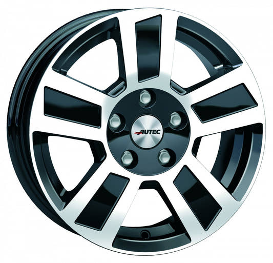 Autec Typ TG - Tigris schwarz poliert Alufelge 6x17 Zoll ET30 LK 4x100 ML66.6