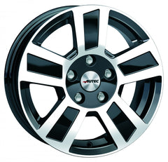 Autec Typ TG - Tigris schwarz poliert Alufelge 6x17 Zoll ET30 LK 5x112 ML66.6