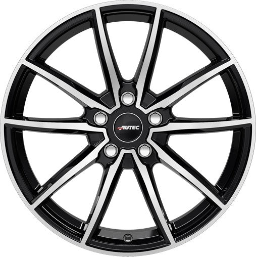 Autec Typ SK - Skara schwarz poliert 8x18 ET54 - LK5/112 ML66.6