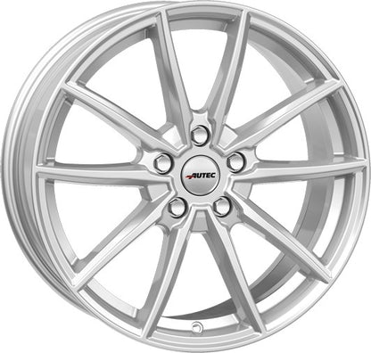 Autec Typ SK - Skara brillantsilber Alufelge 8x19 Zoll ET53 LK 5x112 ML66.6