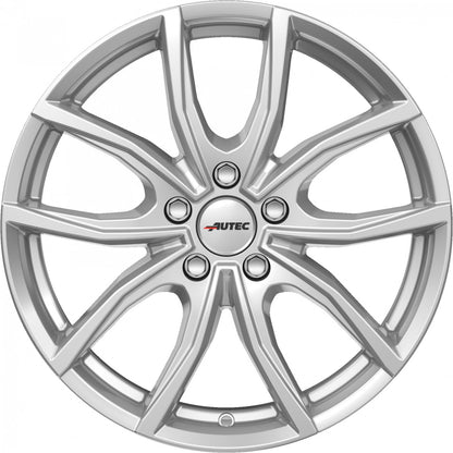 Autec Typ VN - Vidron brillantsilber Alufelge 6.5x17 Zoll ET32 LK 5x114.3 ML66.1 – Bild 2