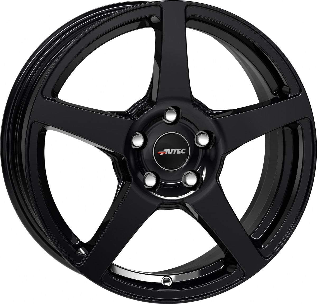 Autec Typ VL - Valea schwarz Alufelge 7.5x18 Zoll ET40 LK 5x114.3 ML70