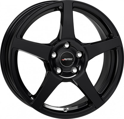 Autec Typ VL - Valea schwarz Alufelge 7.5x18 Zoll ET40 LK 5x114.3 ML70