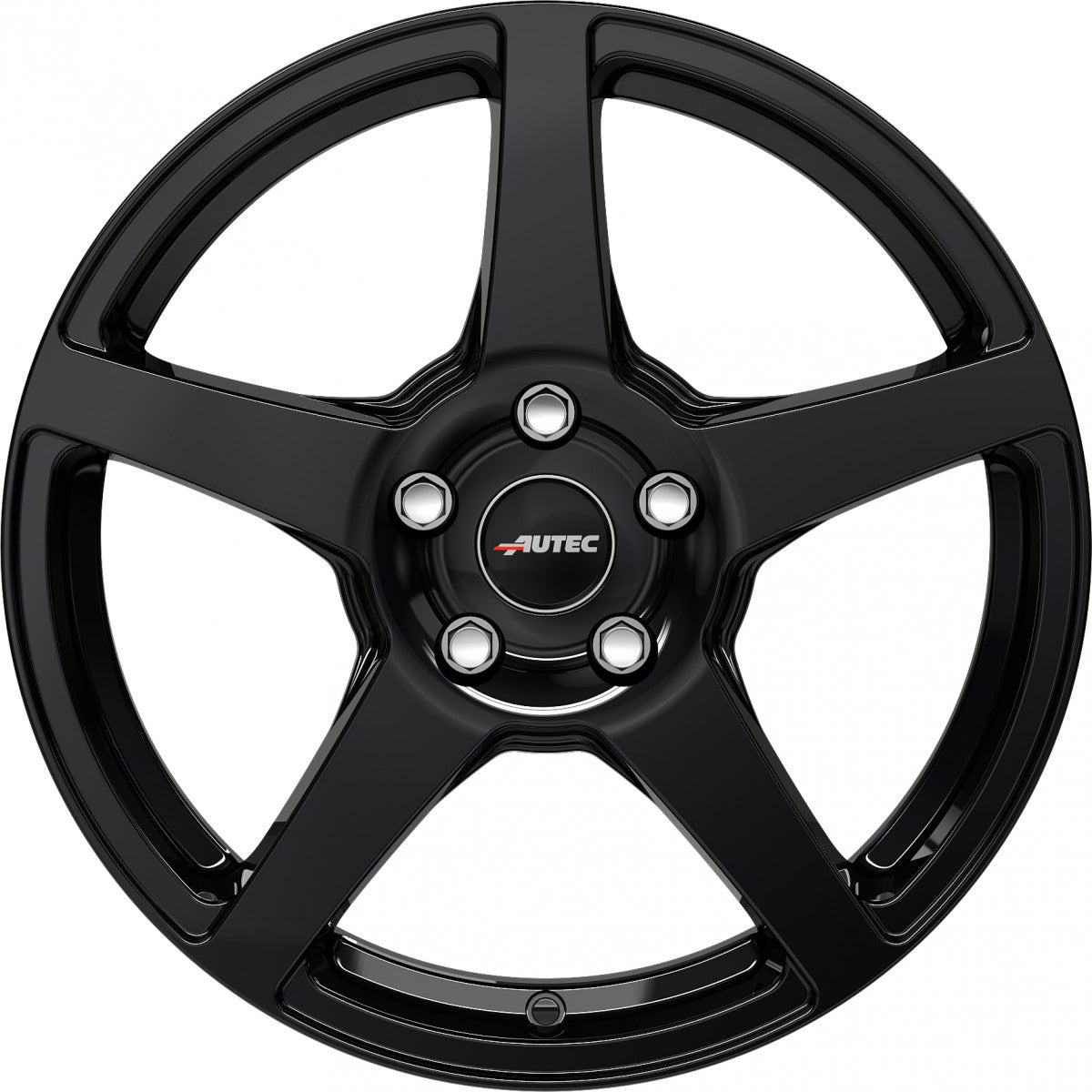 Autec Typ VL - Valea schwarz Alufelge 7.5x18 Zoll ET40 LK 5x114.3 ML70 – Bild 2