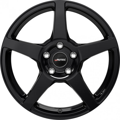 Autec Typ VL - Valea schwarz Alufelge 7.5x18 Zoll ET40 LK 5x114.3 ML70 – Bild 2