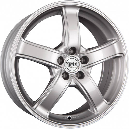TEC Speedwheels AS1 sterling silber 7.5x17 ET45 - LK5/120 ML72.5