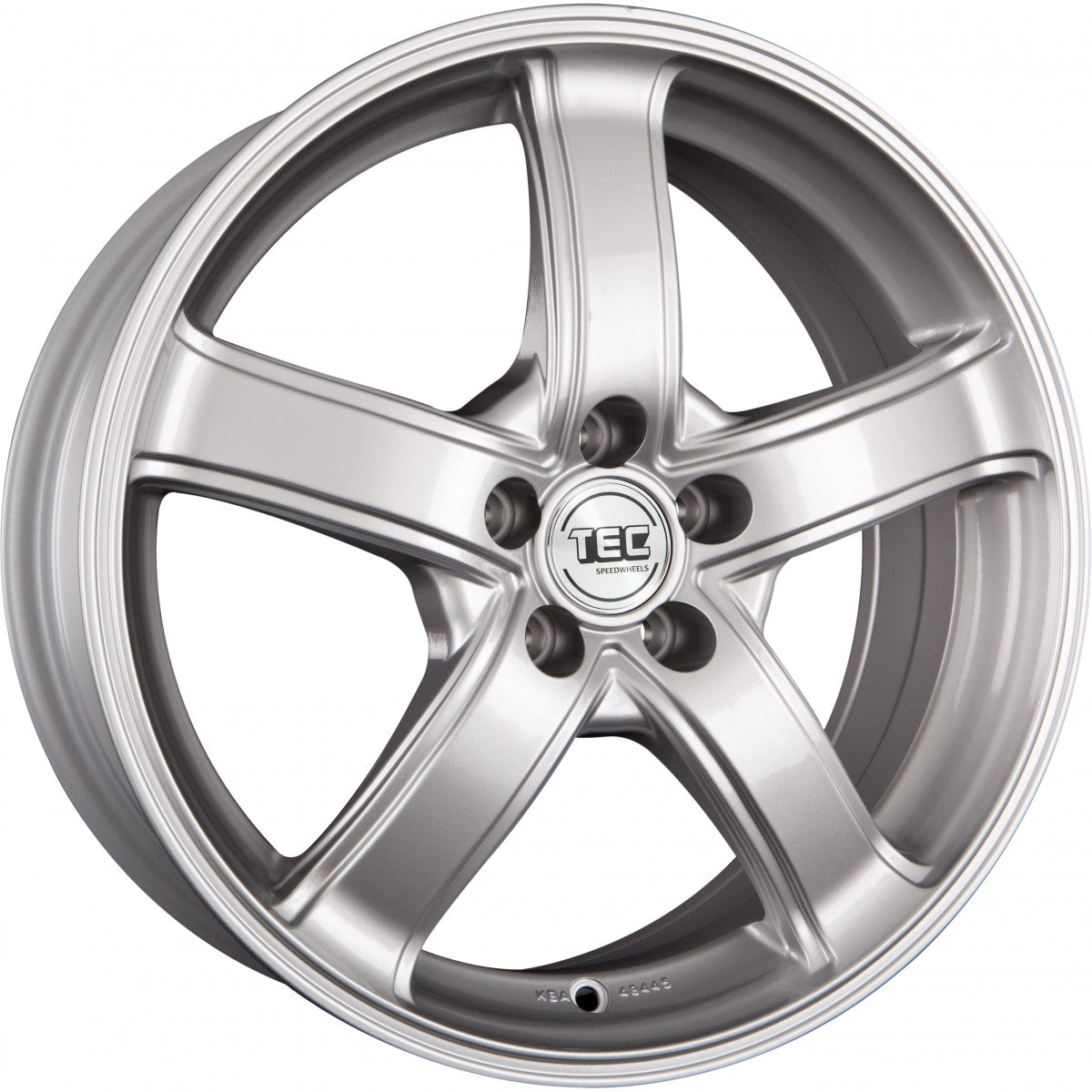 TEC Speedwheels AS1 sterling silber 8x18 ET45 - LK5/120 ML72.6