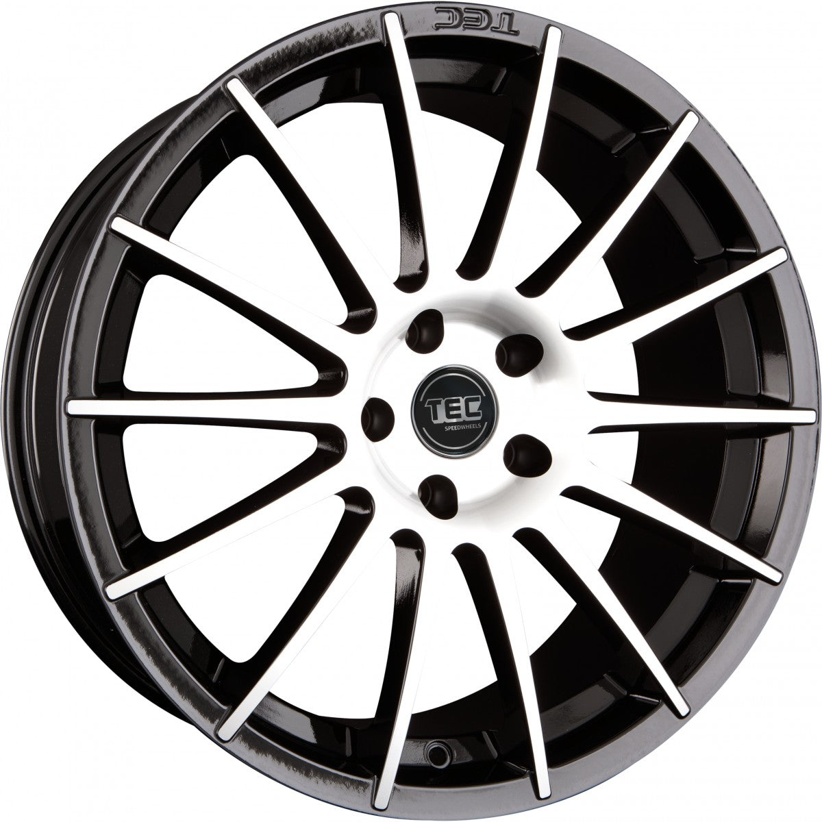 TEC Speedwheels AS2 black polished 8.5x19 ET40 - LK5/120 ML72.6