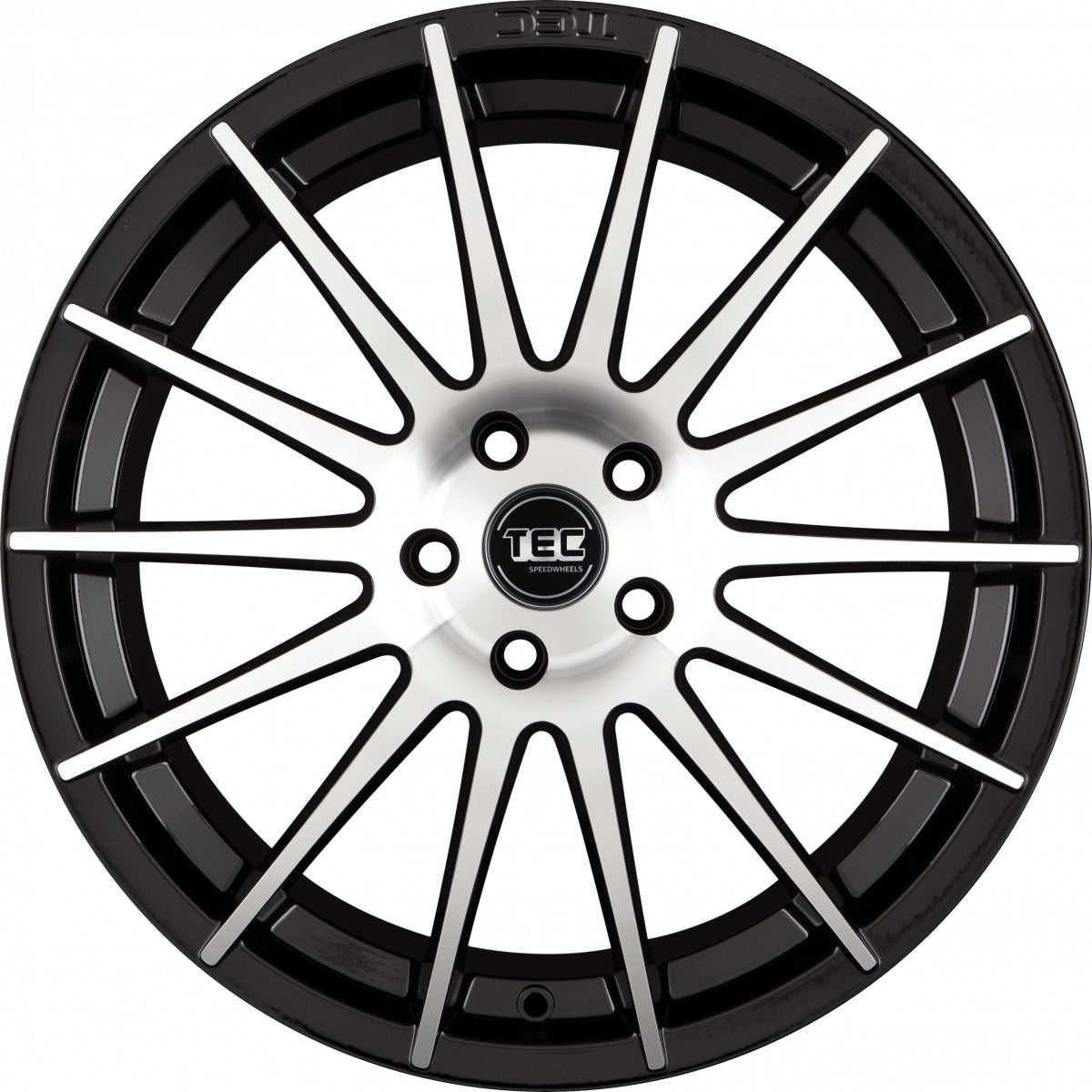 TEC Speedwheels AS2 black polished 8.5x19 ET40 - LK5/120 ML72.6
