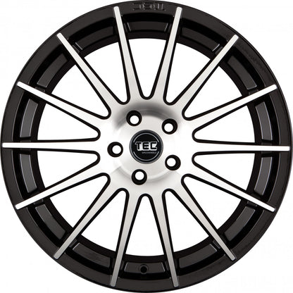 TEC Speedwheels AS2 black polished 8.5x19 ET40 - LK5/120 ML72.6