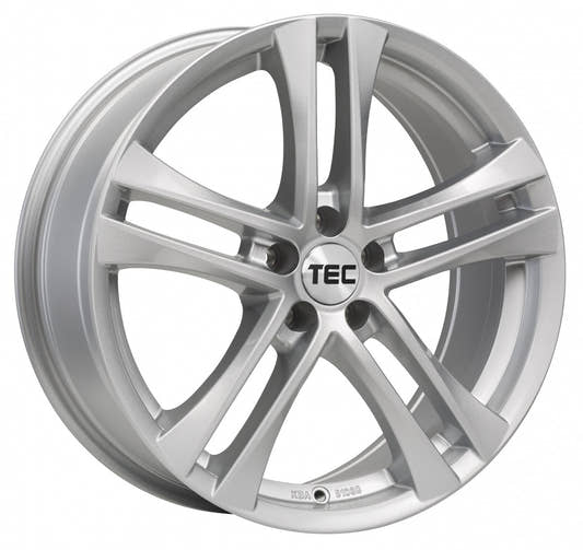 TEC Speedwheels AS4 brillant-silber 6.5x16 ET38 - LK5/100 ML57.1