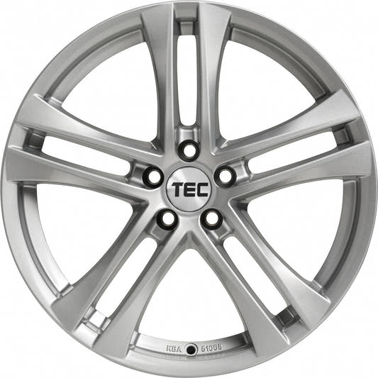 TEC Speedwheels AS4 brillant-silber 6.5x16 ET38 - LK5/100 ML57.1