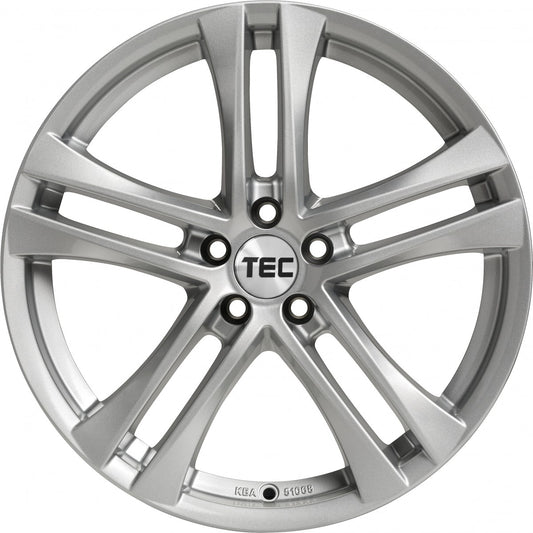 TEC Speedwheels AS4 brillant-silber 7x16 ET38 - LK5/105 ML56.6