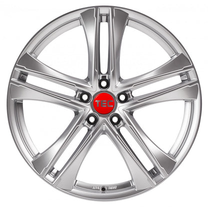 TEC Speedwheels AS4 EVO hyper-silber 8x19 ET35 - LK5/112 ML72.5