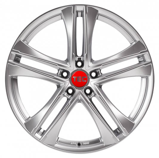 TEC Speedwheels AS4 EVO hyper-silber Alufelge 8.5x20 Zoll ET45 LK 5x108 ML63.4