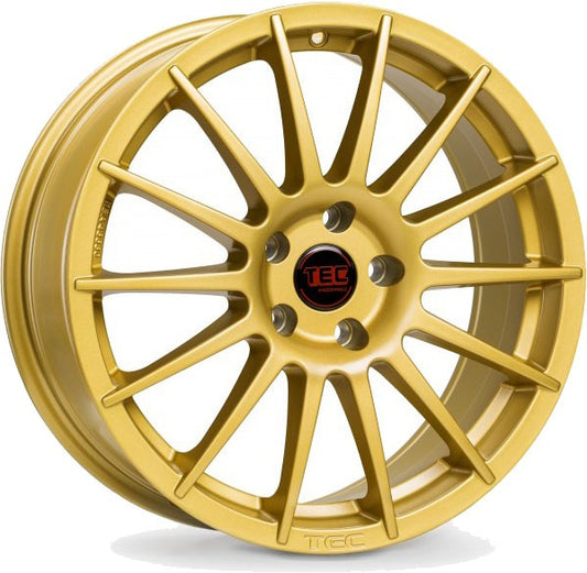 TEC Speedwheels AS2 gold 8x18 ET45 - LK4/108 ML63.4