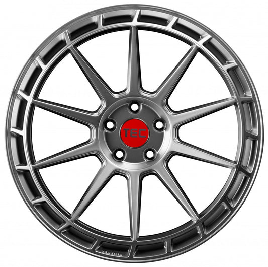 TEC Speedwheels GT8 hyper-silber 8x18 ET38 - LK4/108 ML63.4