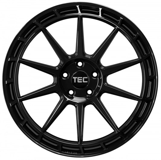 TEC Speedwheels GT8 black-glossy 8x18 ET35 - LK5/120 ML72.6
