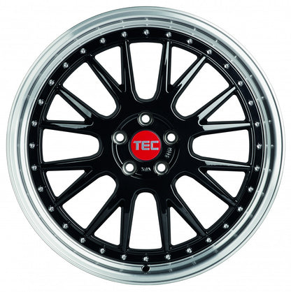 TEC Speedwheels GT EVO black-polished-lip 10x20 ET35 - LK5/112 ML72.5