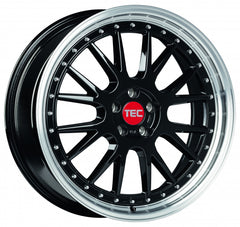 TEC Speedwheels GT EVO black-polished-lip Alufelge 8.5x20 Zoll ET30 LK 5x112 ML72.5
