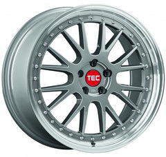 TEC Speedwheels GT EVO titan-polished-lip Alufelge 8x18 Zoll ET35 LK 5x110 ML65.1