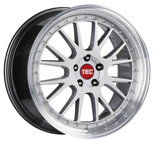 TEC Speedwheels GT EVO hyper-silber-hornpoliert Alufelge 8x18 Zoll ET35 LK 4x100 ML64