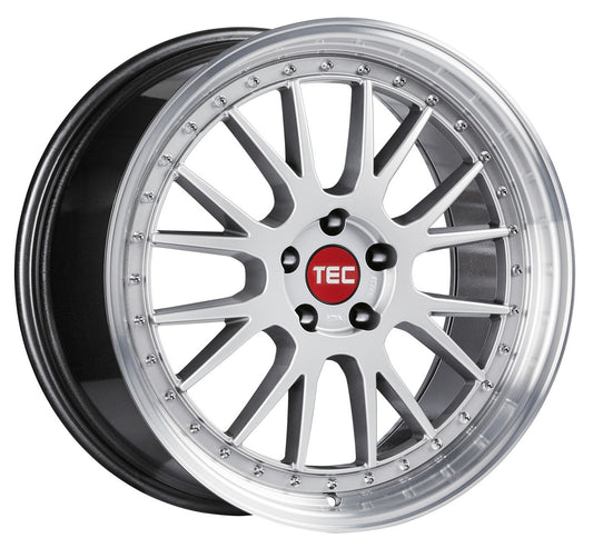 TEC Speedwheels GT EVO hyper-silber-hornpoliert 10x20 ET35 - LK5/112 ML72.5