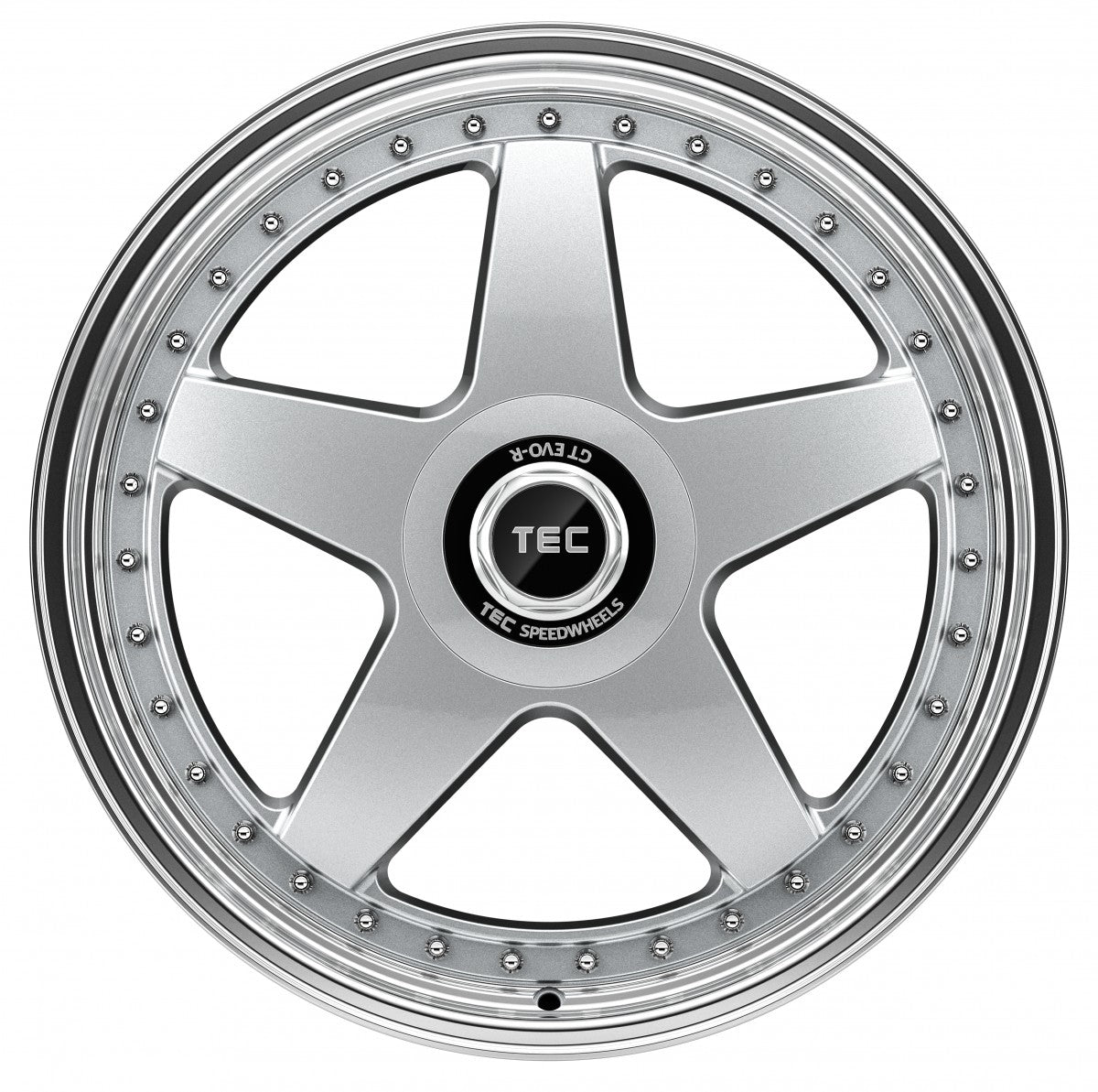 TEC Speedwheels GT EVO-R hyper-silber-hornpoliert 8.5x20 ET40 - LK5/114.3 ML72.5