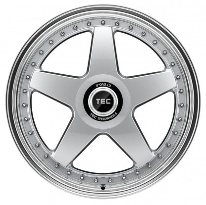 TEC Speedwheels GT EVO-R hyper-silber-hornpoliert 8.5x20 ET40 - LK5/114.3 ML72.5
