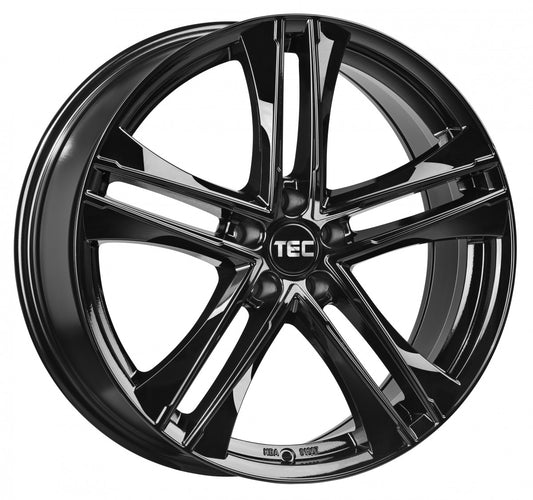 TEC Speedwheels AS4 EVO black glossy 8x19 ET35 - LK5/120 ML72.6