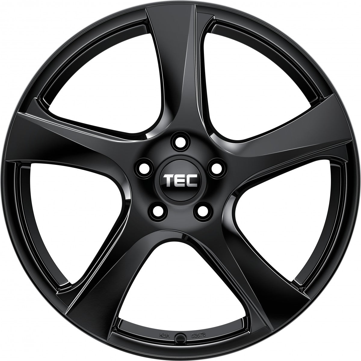 TEC Speedwheels AS5 black glossy 8x19 ET35 - LK5/114.3 ML72.5
