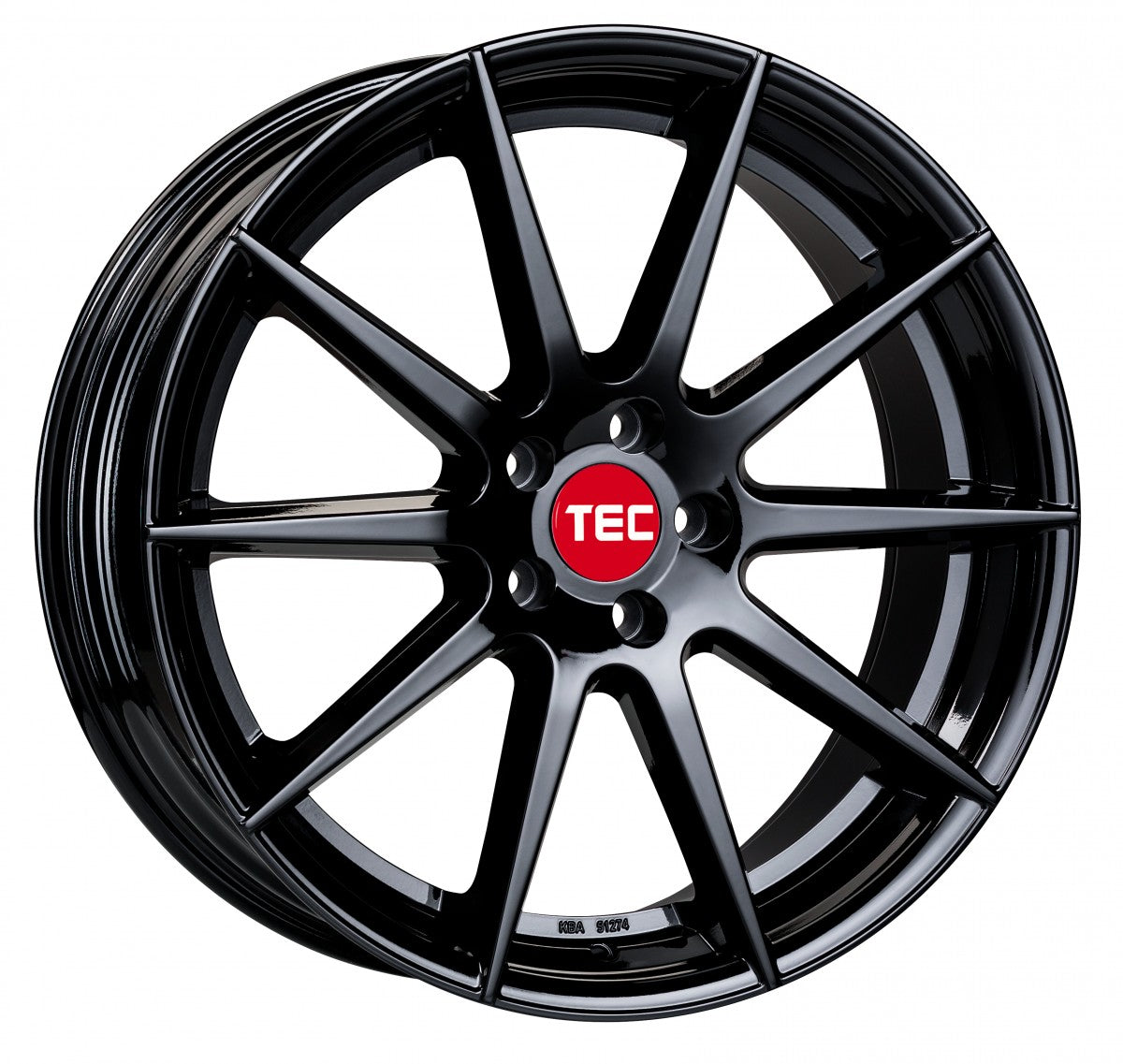 TEC Speedwheels GT7 black-glossy Alufelge 8.5x19 Zoll ET35 LK 5x114.3 ML72.5