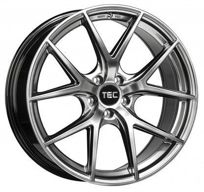 TEC Speedwheels GT6 EVO hyper-black 8x18 ET33 - LK5/110 ML65.1