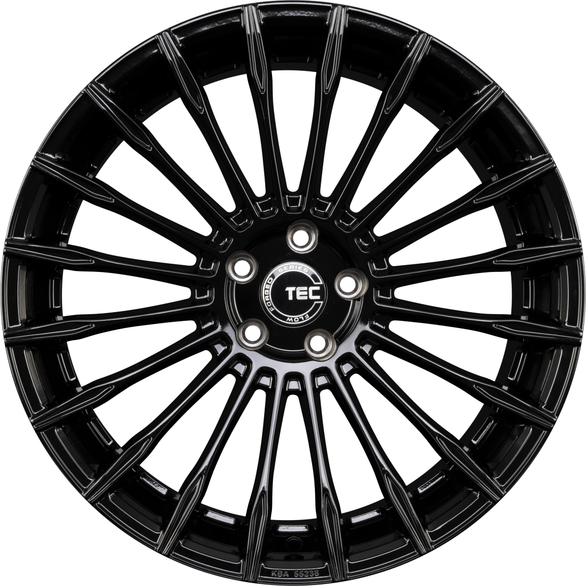TEC Speedwheels GT5 schwarz-glanz Alufelge 8.5x20 Zoll ET25 LK 5x112 ML66.6 – Bild 3