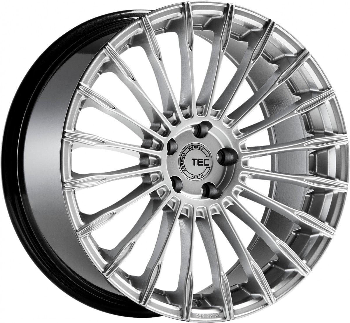 TEC Speedwheels GT5 hyper-silber 9x19 ET48 - LK5/120 ML65.1
