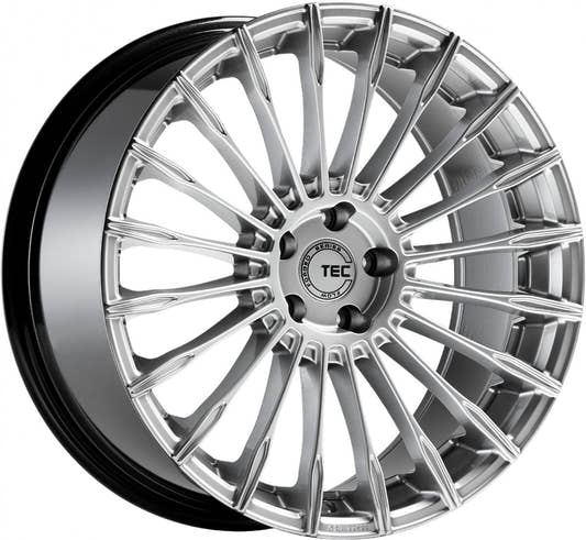 TEC Speedwheels GT5 hyper-silber 9.5x21 ET22 - LK5/112 ML66.6