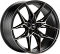 TEC Speedwheels GT9 schwarz-matt-frontpoliert shadow edition Alufelge 8x19 Zoll ET27 LK 5x112 ML66.6