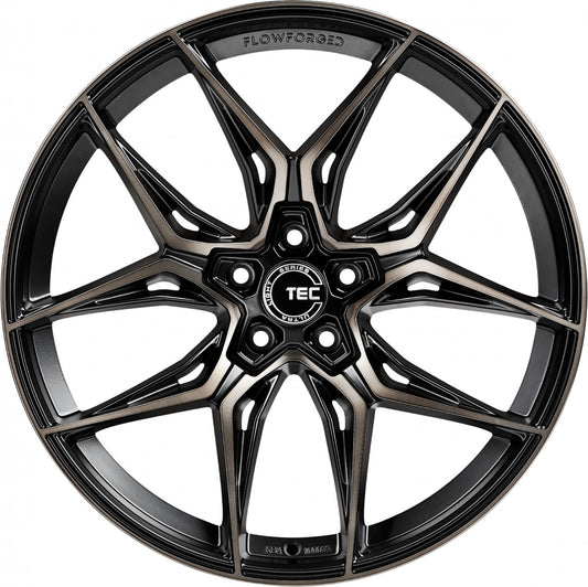TEC Speedwheels GT9 schwarz-matt-frontpoliert shadow edition Alufelge 8.5x20 Zoll ET48 LK 5x114.3 ML72.5 – Bild 2